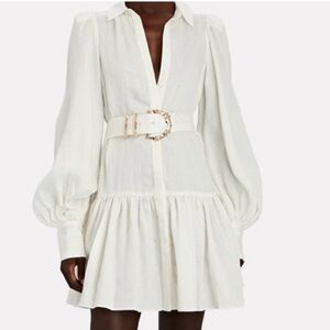 NWT Acler Sherwood belted mini dress